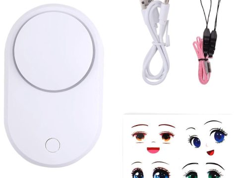 Ventilador de mano portátil con 3 velocidades de viento, miniventilador de refrigeración para viajes y uso exterior