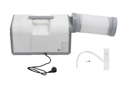 Aire acondicionado portátil 4095 BTU 420 W, refrigeración, deshumidificación, compacto, con mando a distancia, enchufe UE 220 V
