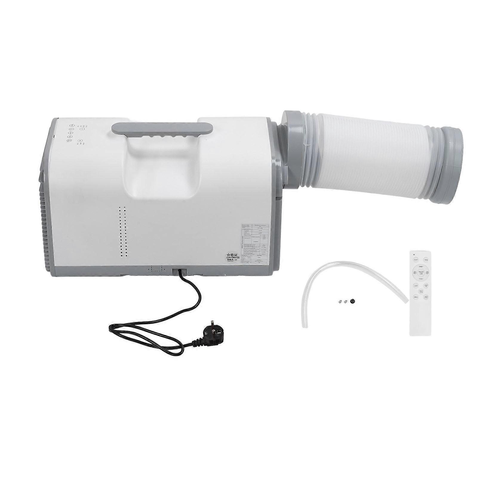 Aire acondicionado portátil 4095 BTU 420 W, refrigeración, deshumidificación, compacto, con mando a distancia, enchufe UE 220 V