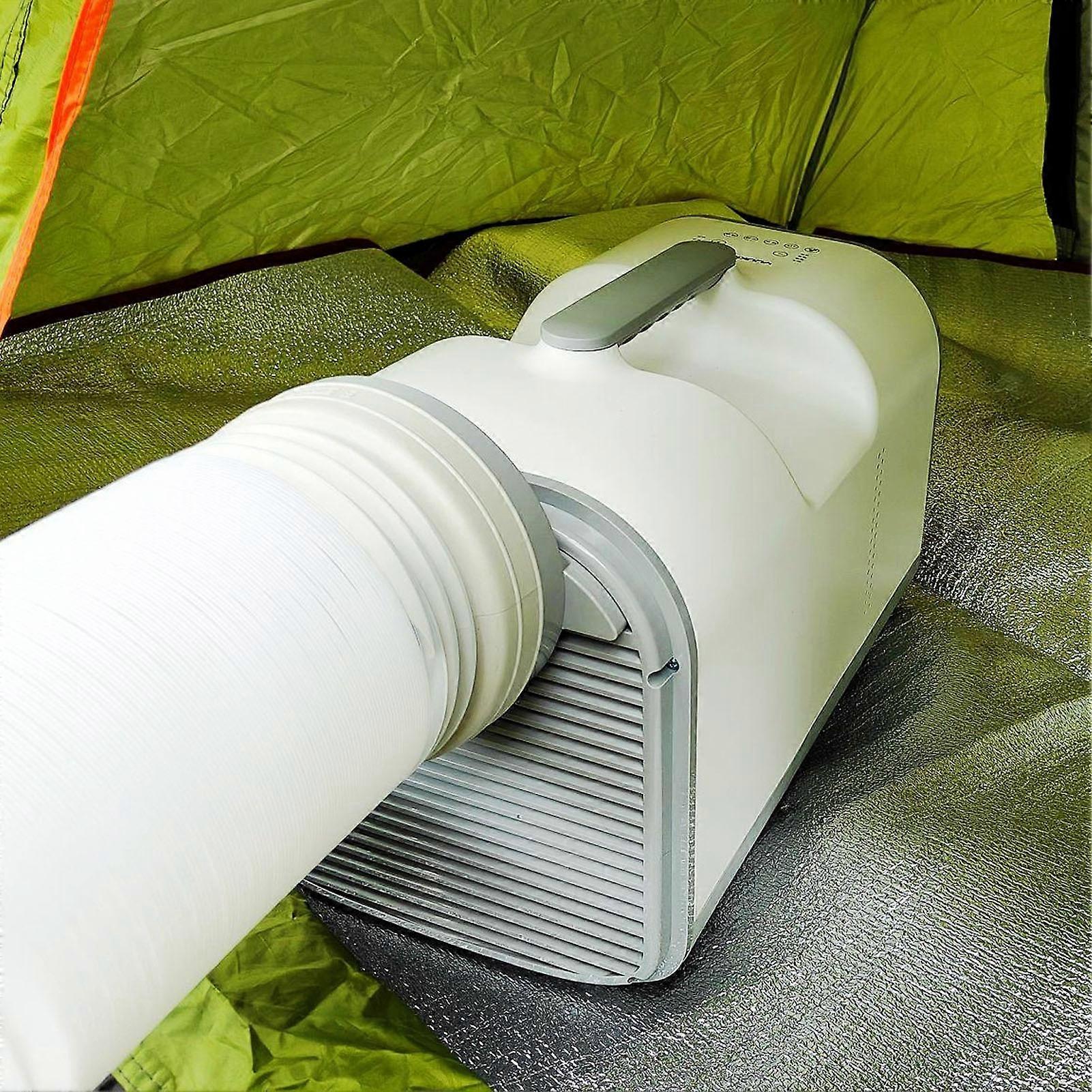 Aire acondicionado portátil 4095 BTU 420 W, refrigeración, deshumidificación, compacto, con mando a distancia, enchufe UE 220 V - Imagen 2
