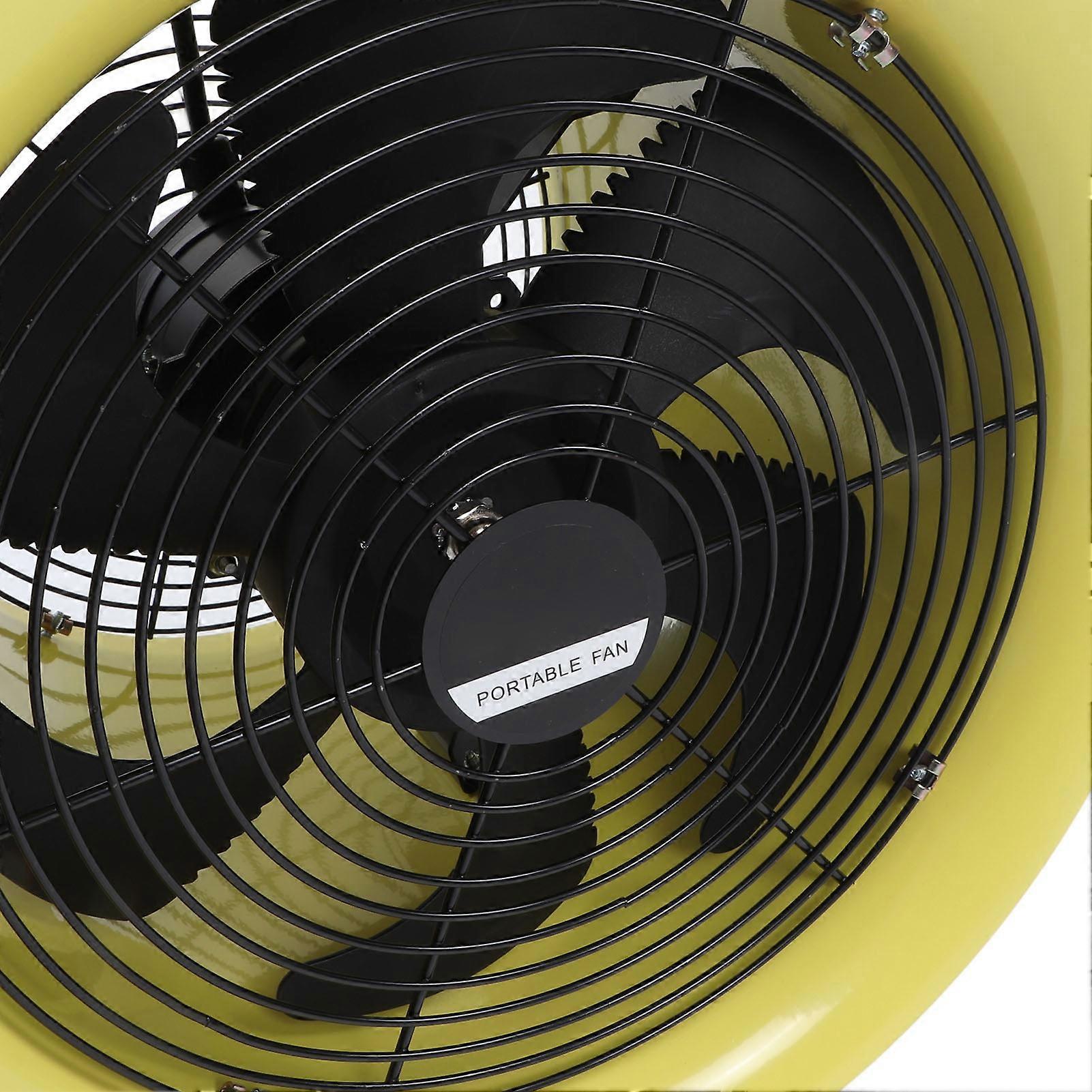 Ventilador utilitario de 12 pulgadas con tubo de conducto de 5 m 10 m, ventilador de 2 velocidades, enchufe americano 110V - Imagen 4