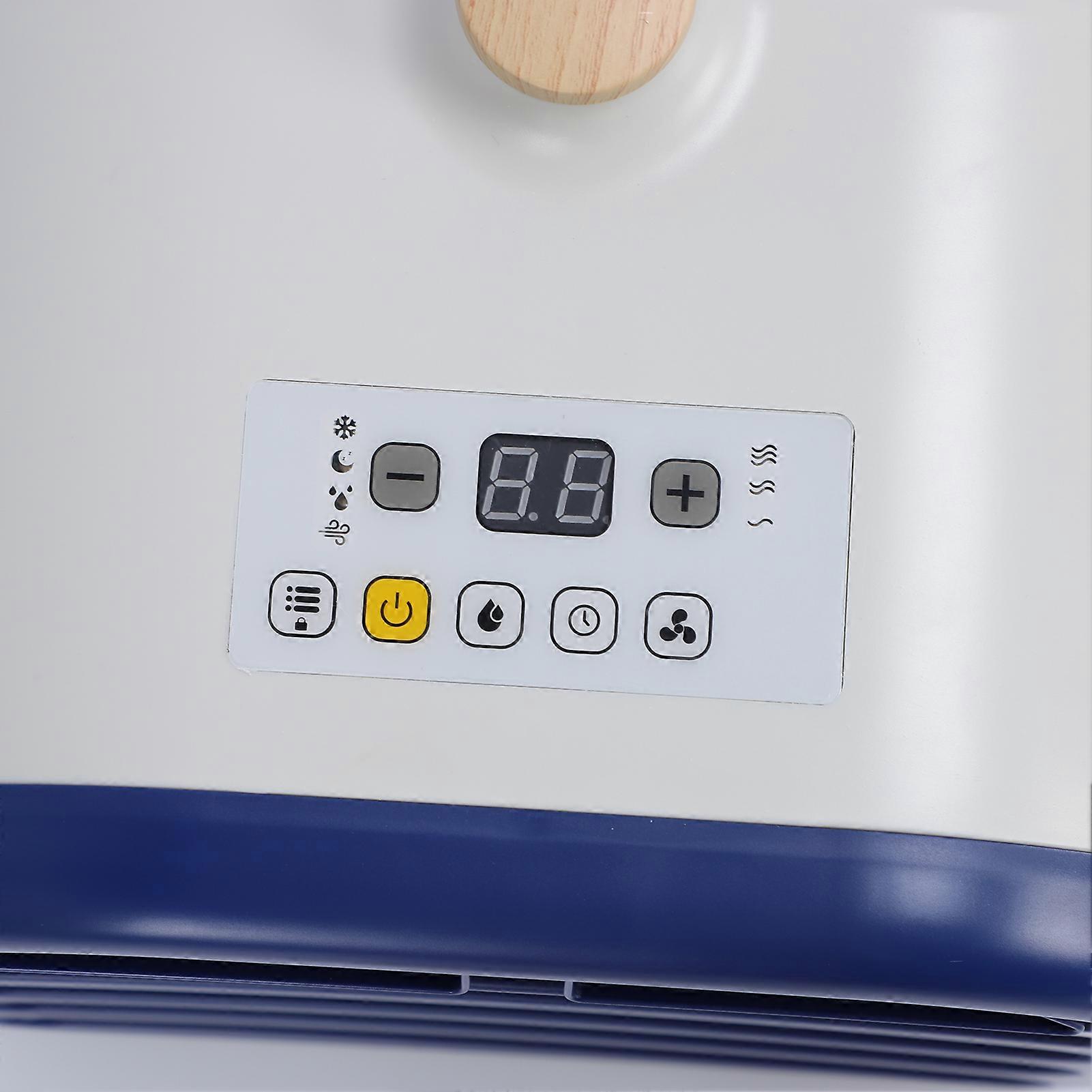 Aire acondicionado portátil de doble uso, 5 200 BTU, calefacción y refrigeración, enfriador de aire por evaporación con mando a distancia, enchufe AU 220 V - Imagen 2