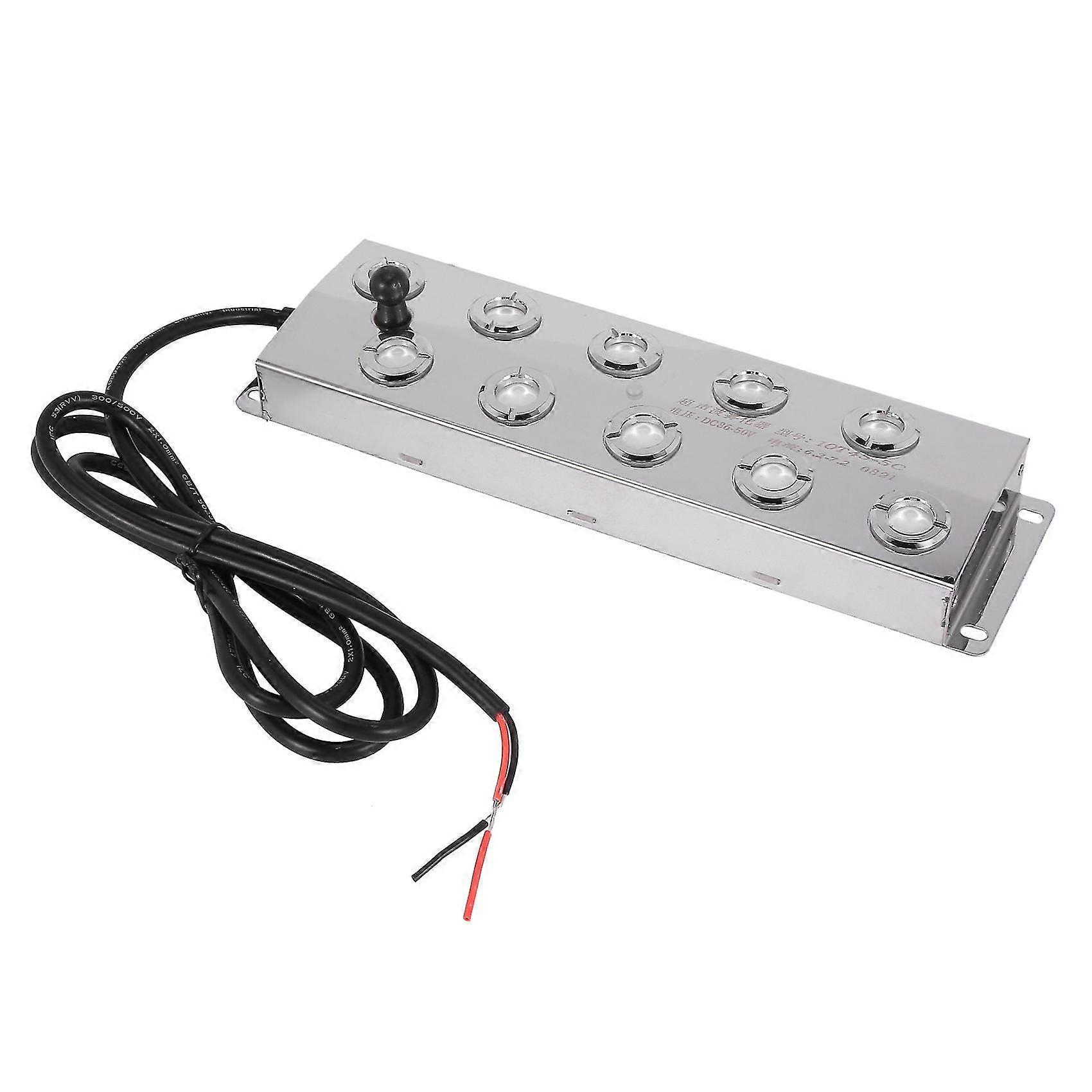 Nebulizador por ultrasonidos de 10 x 10 cabezales, humidificador fogger para invernadero, aeroponía, hidroponía, humidificador de aire DIY - Imagen 2