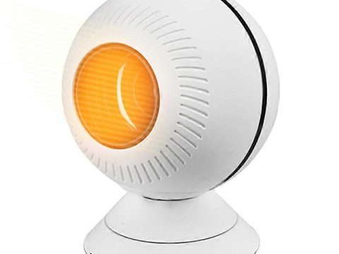 Mini/pequeño calefactor de aire portátil de sobremesa de 1400W 100v/110v/240v para oficina, hogar, uso personal, cuarto de baño
