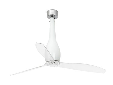 Ventilador de techo DC Eterfan Gloss White con mando a distancia