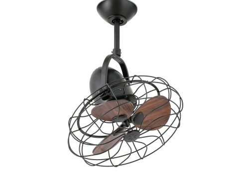 Ventilador de techo Keiki Brown con control de pared
