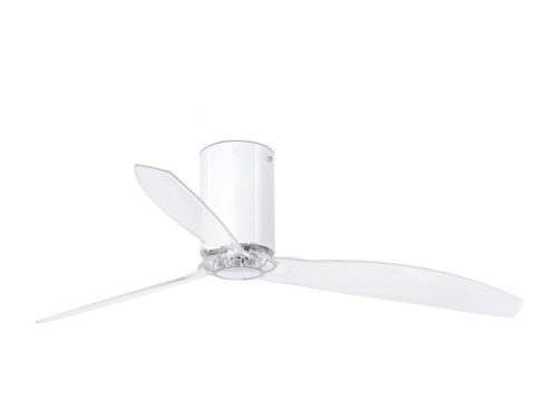 Ventilador de techo de bajo consumo Mini Tube blanco brillante