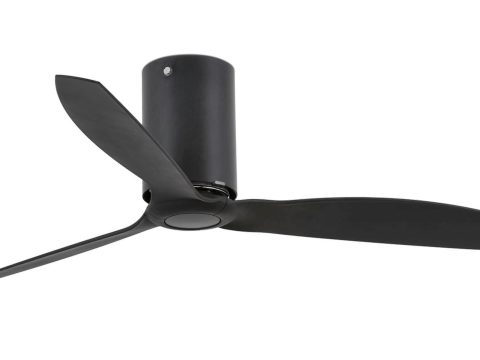 Ventilador de techo de bajo consumo Mini Tube negro