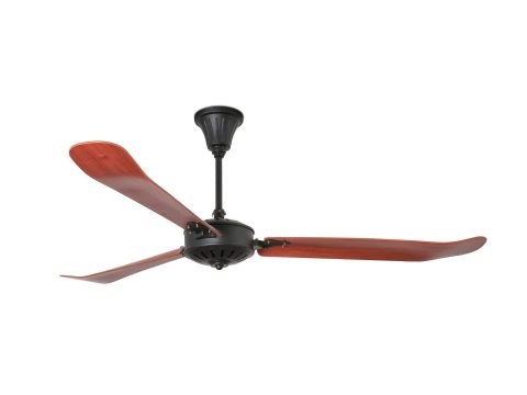 Ventilador de techo Faro Aoba Negro 178 cm / 70″ con mando a distancia