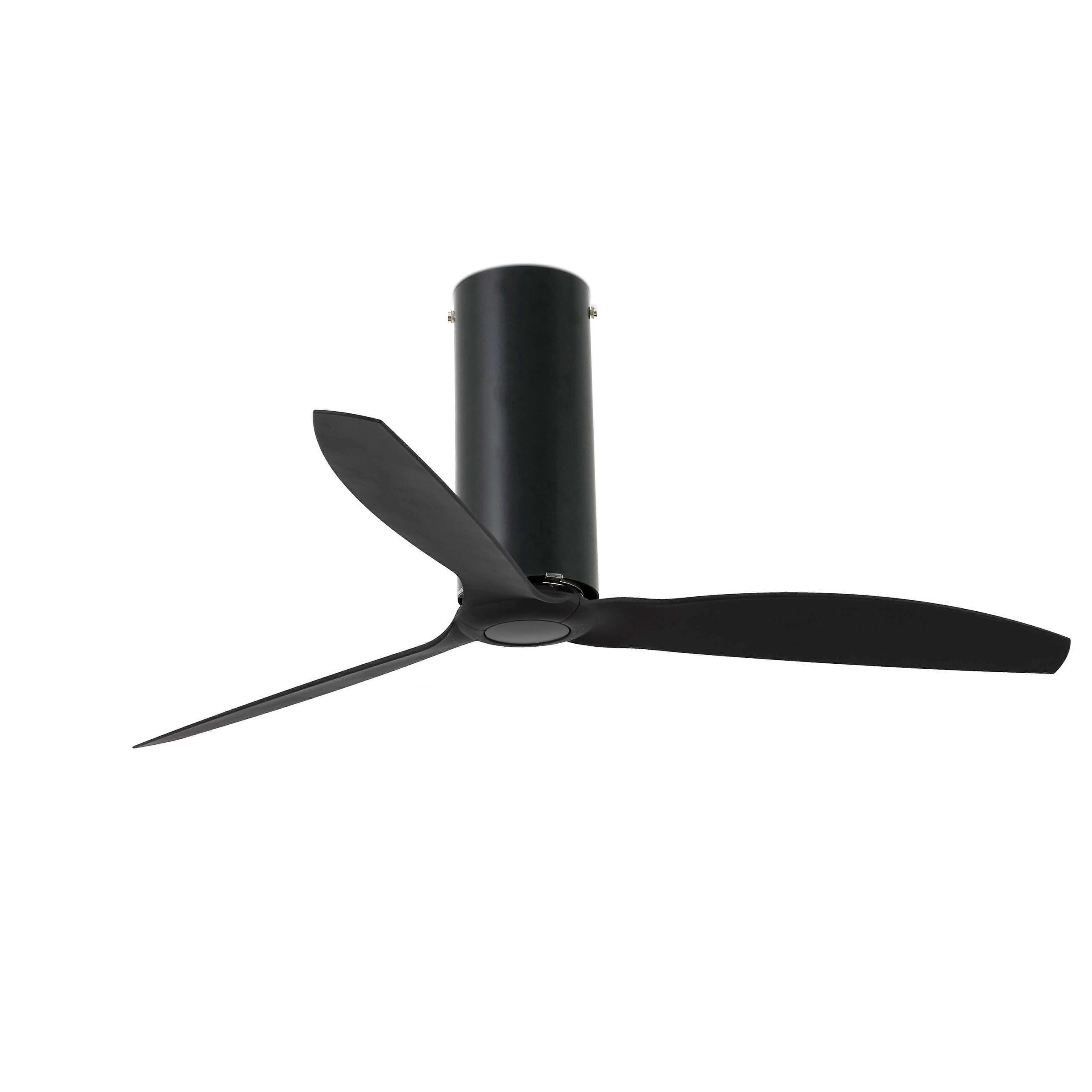 Ventilador de techo de bajo consumo Tube negro