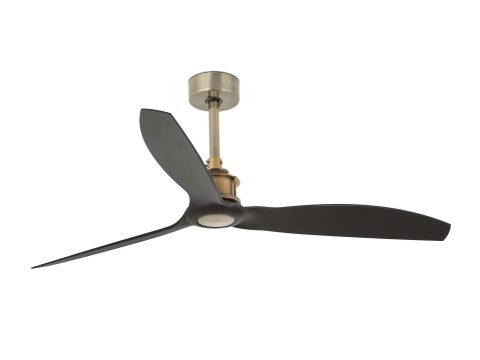 Ventilador de techo DC Just Fan latón & negro 128cm / 50″