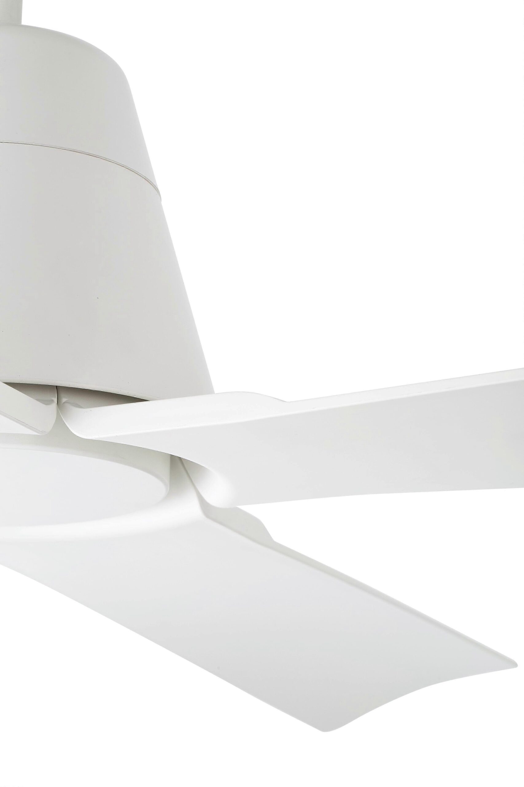 Ventilador de techo de exterior DC Typhoon White con luz LED