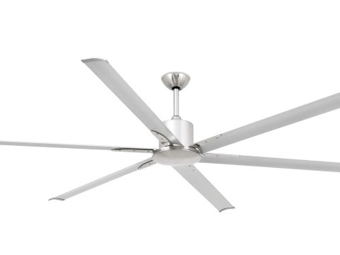 Ventilador de techo de bajo consumo Andros níquel 213 cm