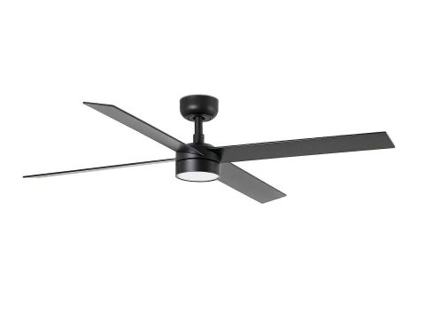 Ventilador de techo DC Rudder L-4 negro con LED