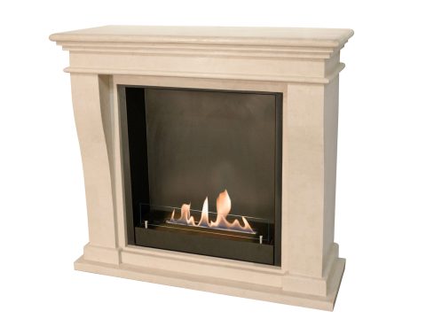 Chimenea de bioetanol de suelo Kreta Mini