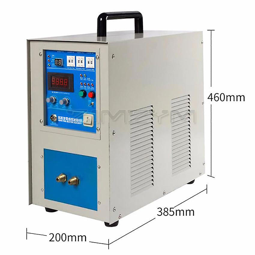 Máquina de calentamiento por inducción de alta frecuencia 15Kw 220v Calentador por inducción para horno de fusión de plata y oro Máquina de calentamiento por inducción - Imagen 5