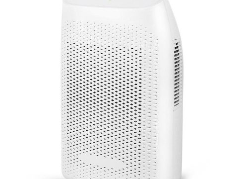 Deshumidificador de aire eléctrico de 2L con filtro extraíble, filtro físico portátil para el hogar, secador de aire, humidificador de aire