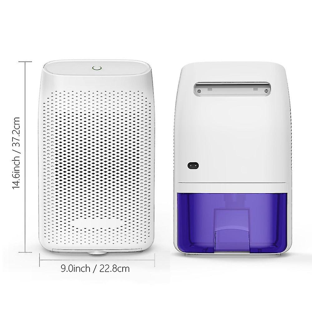 Deshumidificador de aire eléctrico de 2L con filtro extraíble, filtro físico portátil para el hogar, secador de aire, humidificador de aire - Imagen 4