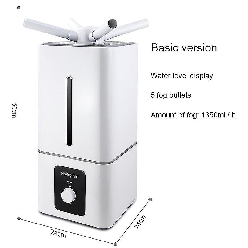 Humidificadores ultrasónicos comerciales e industriales de gran nebulización para tiendas, restaurantes y plantas de humidificación 220v UE EE. UU. - Imagen 5
