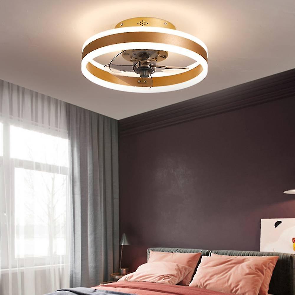 Balcón Led Tira Frecuencia Variable Luz Ventilador De Techo, Sencilla Y Ligera Ventilador De Lujo Luz, Nosotros - Imagen 4