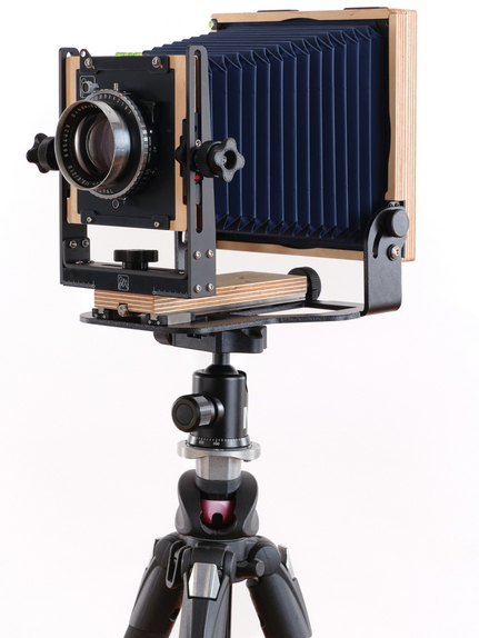 INTREPID Cámara de Gran Formato 4X5 Fuelle Azul - Imagen 9