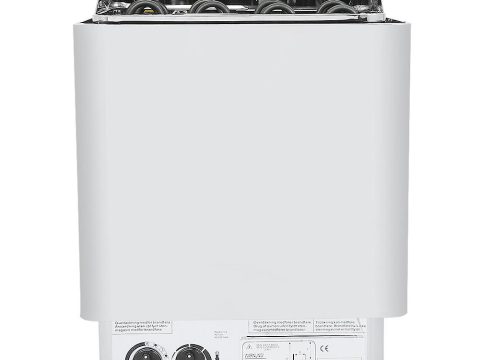 Estufa accesorio para sala de sauna con control interno de acero inoxidable de 6KW para equipamiento de baño de vapor