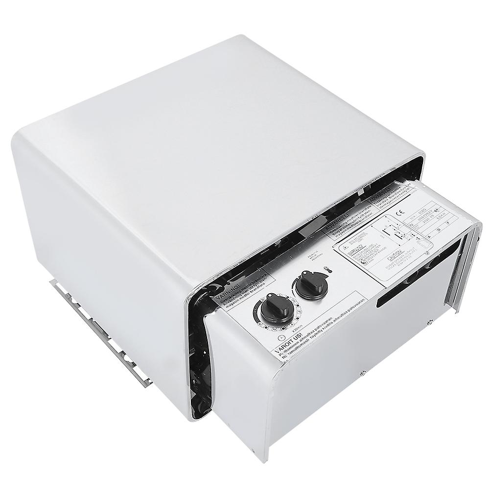 Estufa accesorio para sala de sauna con control interno de acero inoxidable de 6KW para equipamiento de baño de vapor - Imagen 4