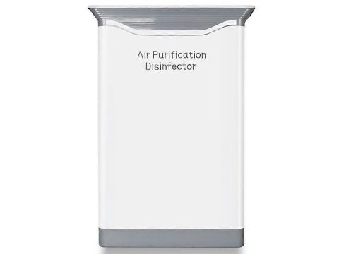Purificador de aire de 5 capas con prefiltro, HEPA, carbón activo, algodón antibacteriano y esterilización UV para uso doméstico 70㎡