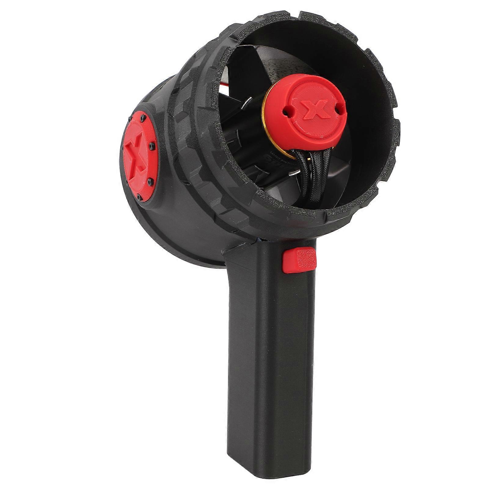 Risegun ventilador turbo portátil de mano, soplador de chorro 3000W, empuje de 5000G, conducto de alta velocidad de 90mm, regulación de velocidad continua, ventilador de chorro 16.8‑25.2V - Imagen 4