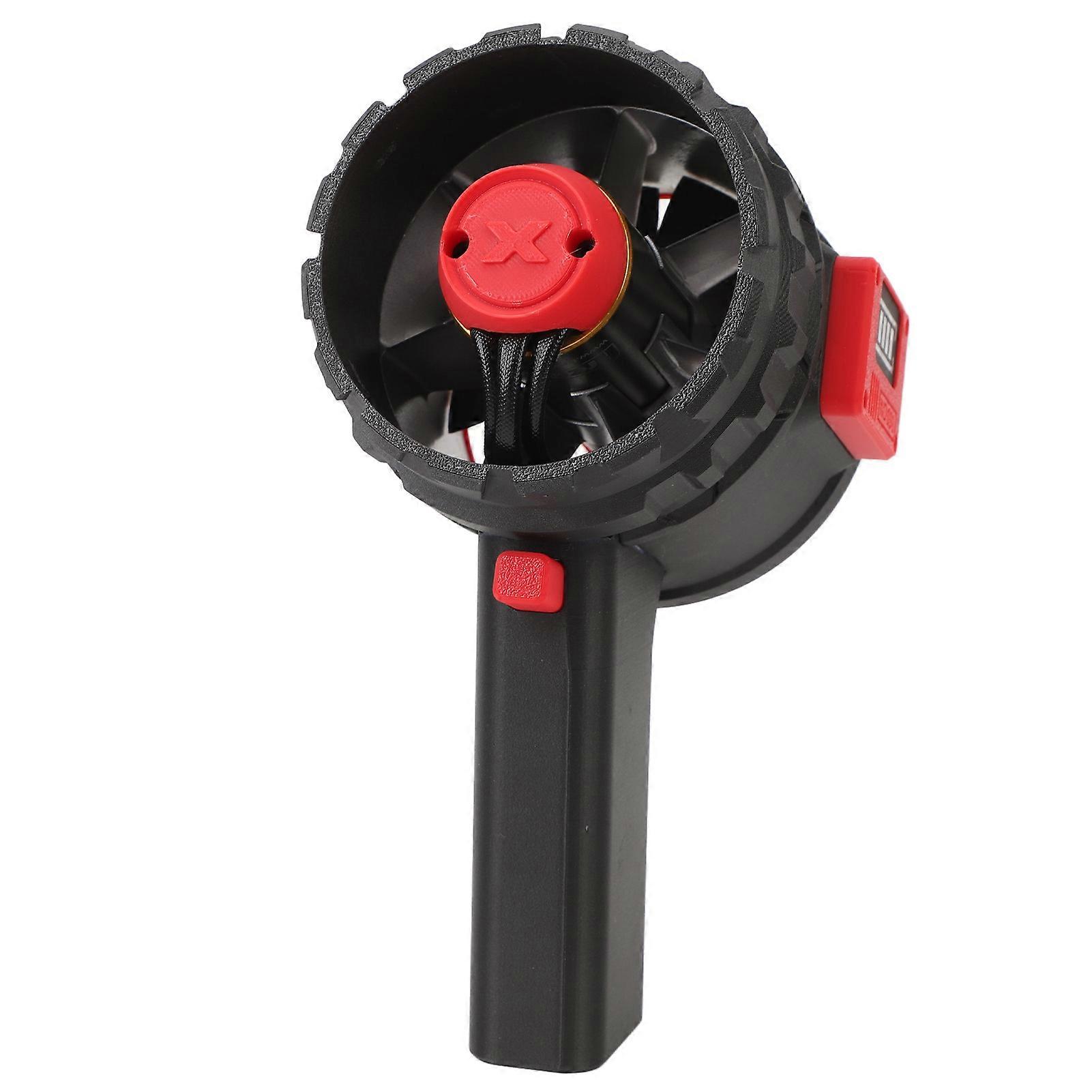 Risegun ventilador turbo portátil de mano, soplador de chorro 3000W, empuje de 5000G, conducto de alta velocidad de 90mm, regulación de velocidad continua, ventilador de chorro 16.8‑25.2V - Imagen 5