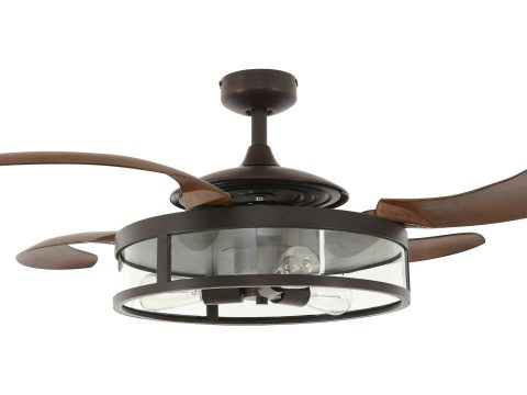 Ventilador de techo retráctil Fanaway Classic bronce