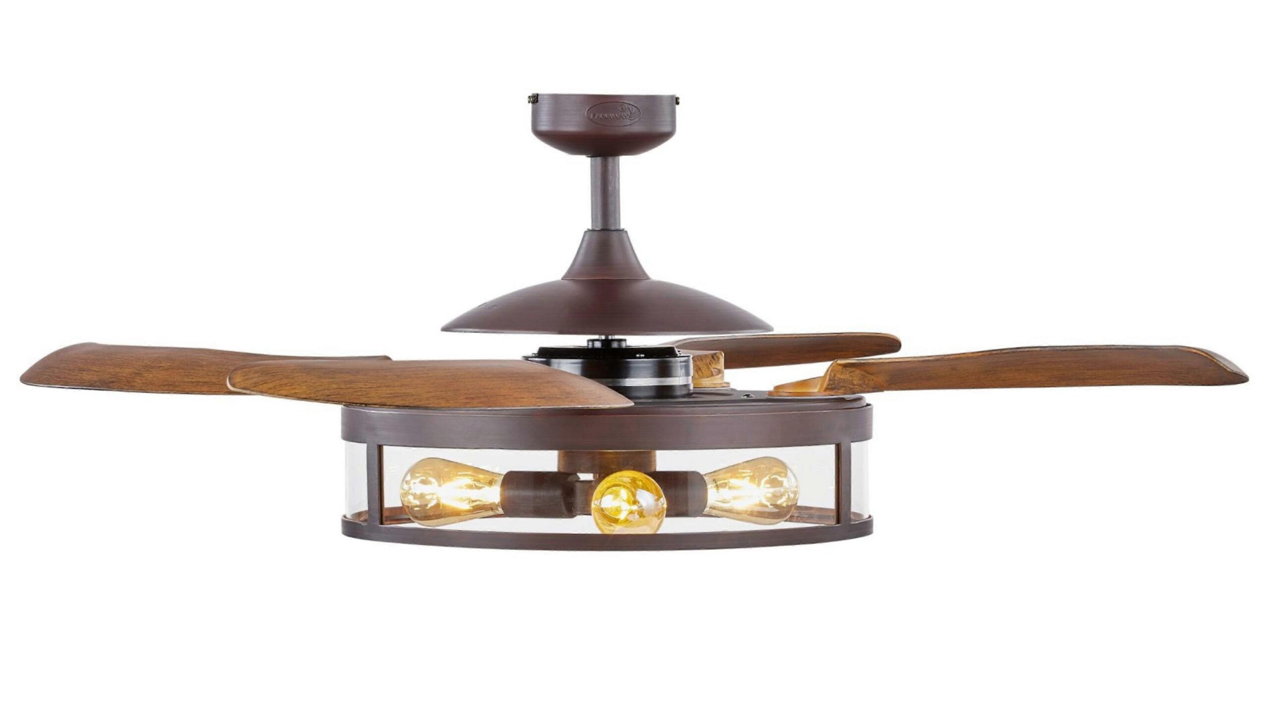 Ventilador de techo retráctil Fanaway Classic bronce - Imagen 3