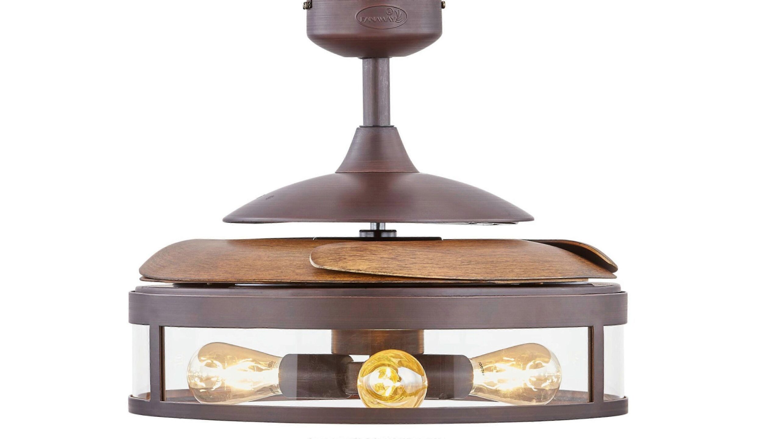 Ventilador de techo retráctil Fanaway Classic bronce - Imagen 4
