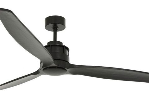 Ventilador de techo DC Airfusion Akmani Black con mando a distancia