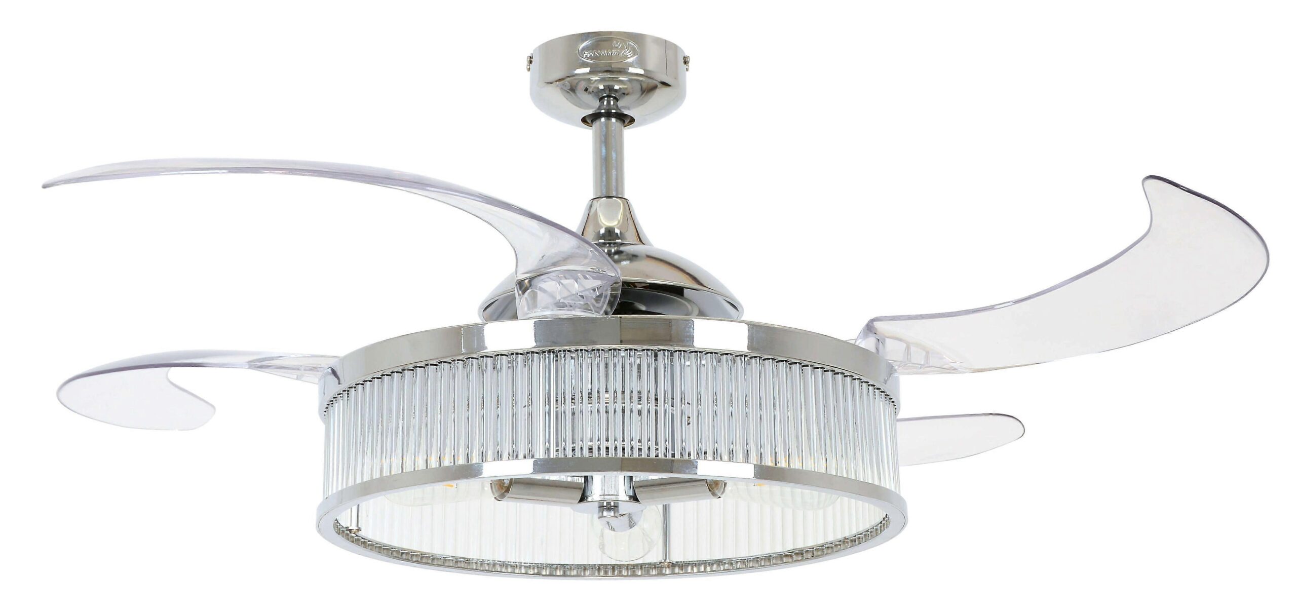 Ventilador de techo Fanaway Corbelle cromo 122 cm
