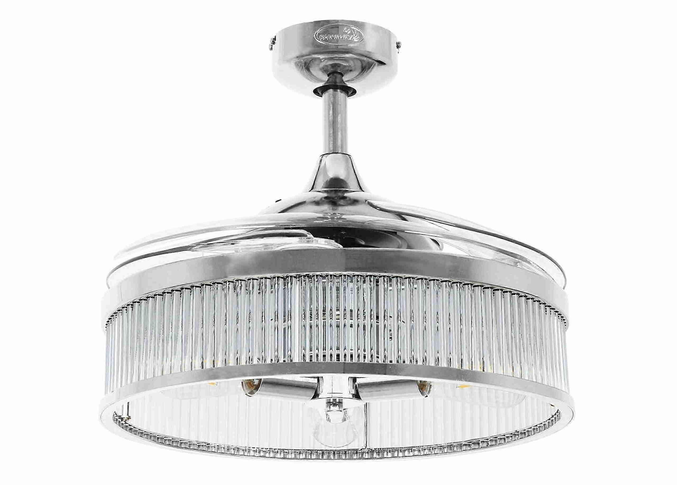 Ventilador de techo Fanaway Corbelle cromo 122 cm - Imagen 2