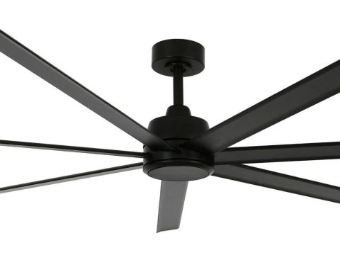 Ventilador de techo DC Atlanta II negro