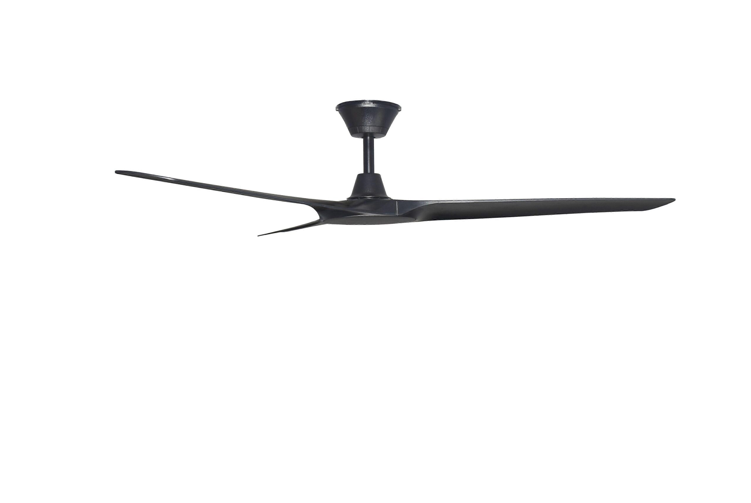 Ventilador de techo de exterior CC Abyss Negro 142 cm - Imagen 2