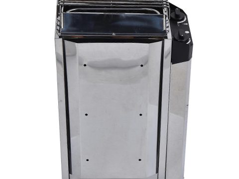 Estufa para sauna de acero inoxidable 3.6KW tipo de control interno, equipamiento para sala de sauna