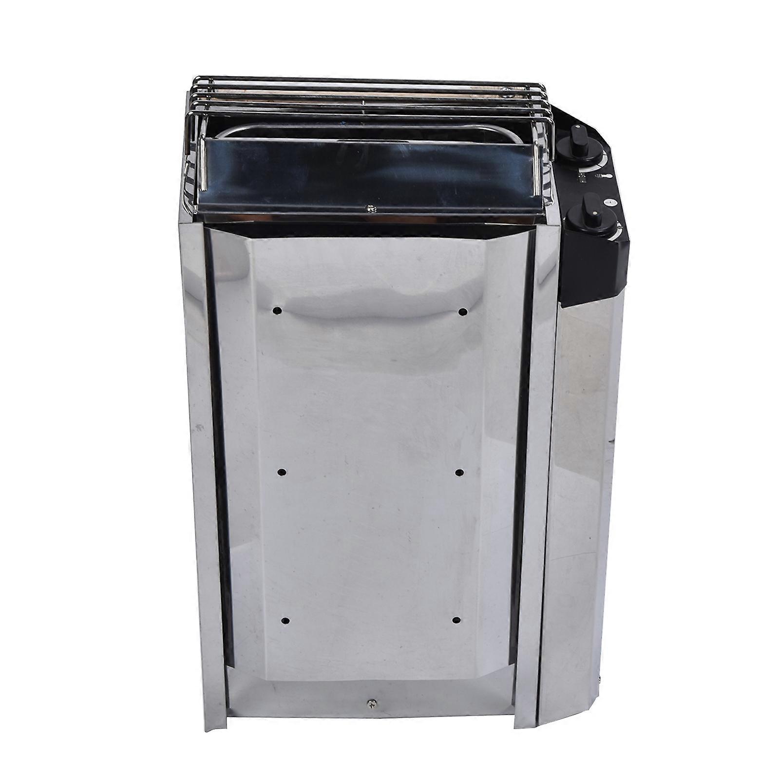 Estufa para sauna de acero inoxidable 3.6KW tipo de control interno, equipamiento para sala de sauna