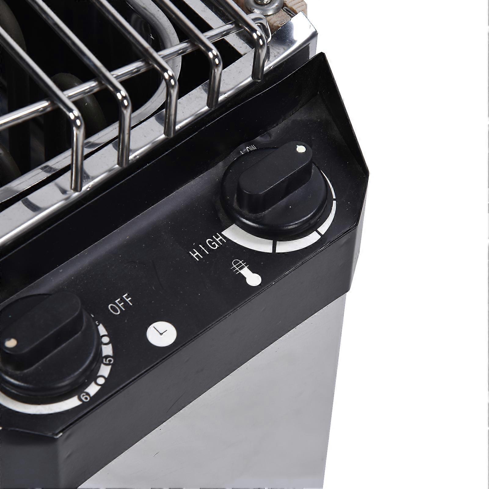 Estufa para sauna de acero inoxidable 3.6KW tipo de control interno, equipamiento para sala de sauna - Imagen 5