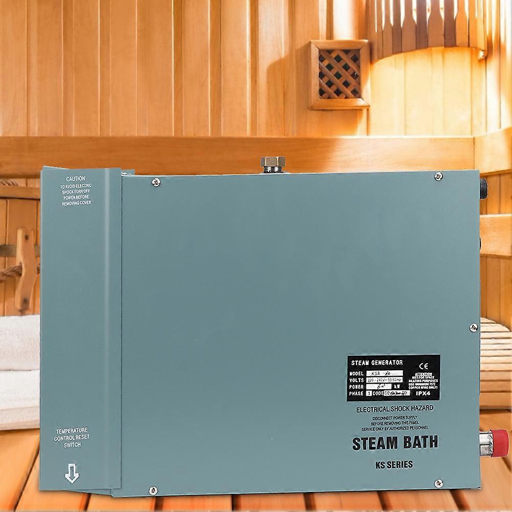 Generador de vapor de 6KW para sauna, accesorios de sauna, con controlador de pantalla digital estanco, estándar UE 220V - Imagen 4