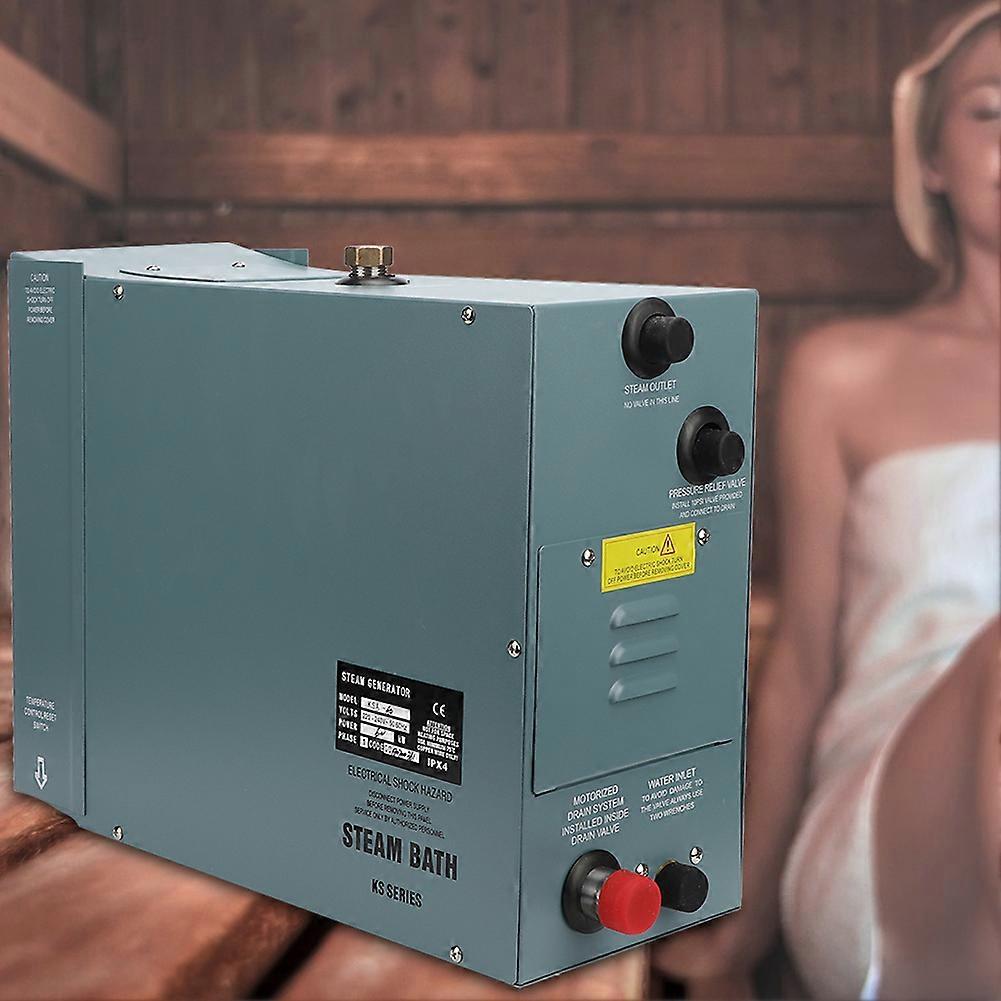 Generador de vapor de 6KW para sauna, accesorios de sauna, con controlador de pantalla digital estanco, estándar UE 220V - Imagen 5