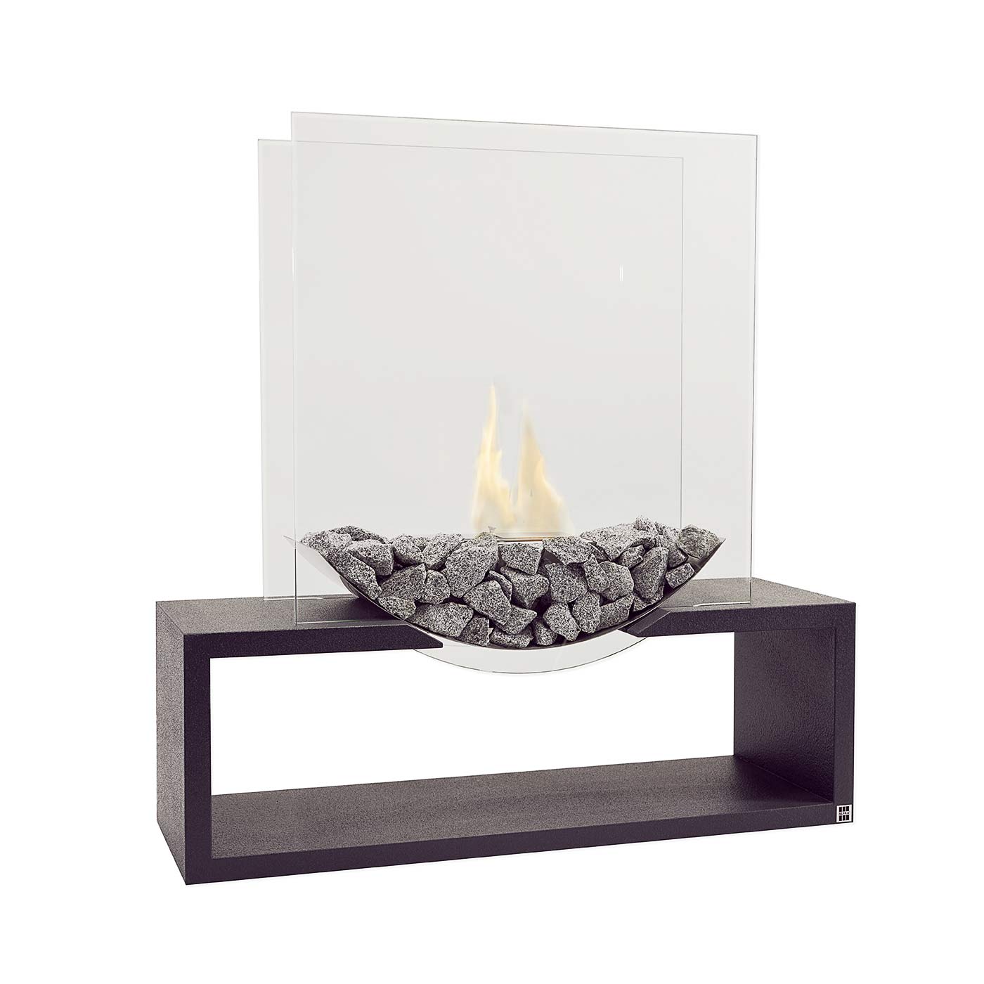 Chimenea de bioetanol de diseño Alfra Julius Carrée