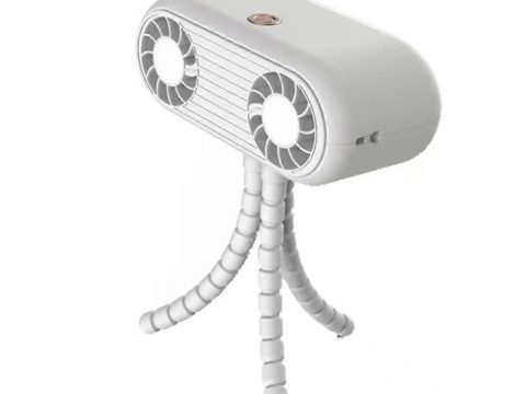 Octopus Ventilador para cochecito 600mAh USB Recargable Climatizador exterior de bolsillo