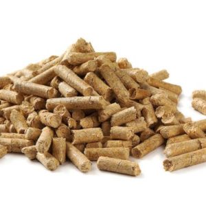 Pellets de madera a granel, por tonelada