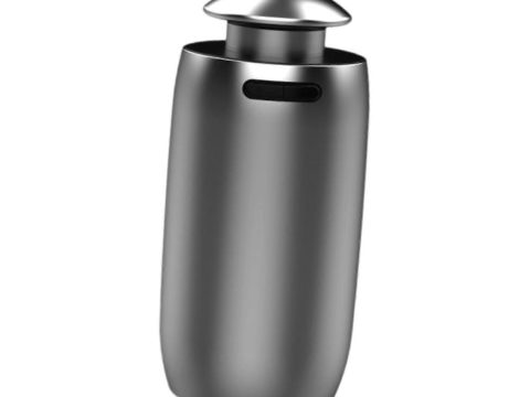 Difusor sin agua para aceite esencial Fácil de usar para sala de estudio dormitorio de hotel gris oscuro