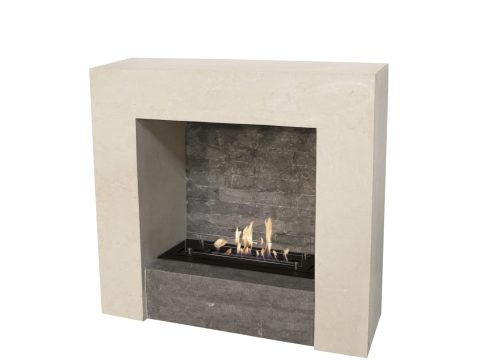 Chimenea de bioetanol de piedra Xaralyn Milos
