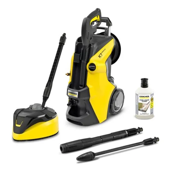 K7 Premium Power Home: Potencia del motor de 3000W, 180 bar y caudal de alta presión máx. de 600L/h + T-racer T7 y detergente