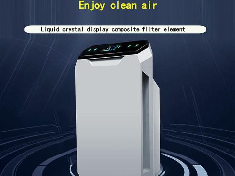 Purificador de aire para el hogar 3h Filtros Hepa Ionizador Portátil Generador de iones negativos Máquina de oxígeno Purificador Purificador Higienizador de aire